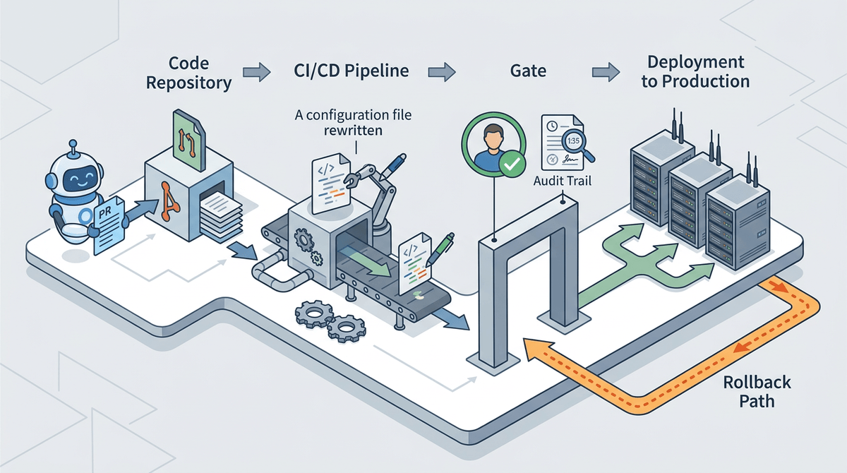 Clarifying ownership when bots write code and pipelines change themselves