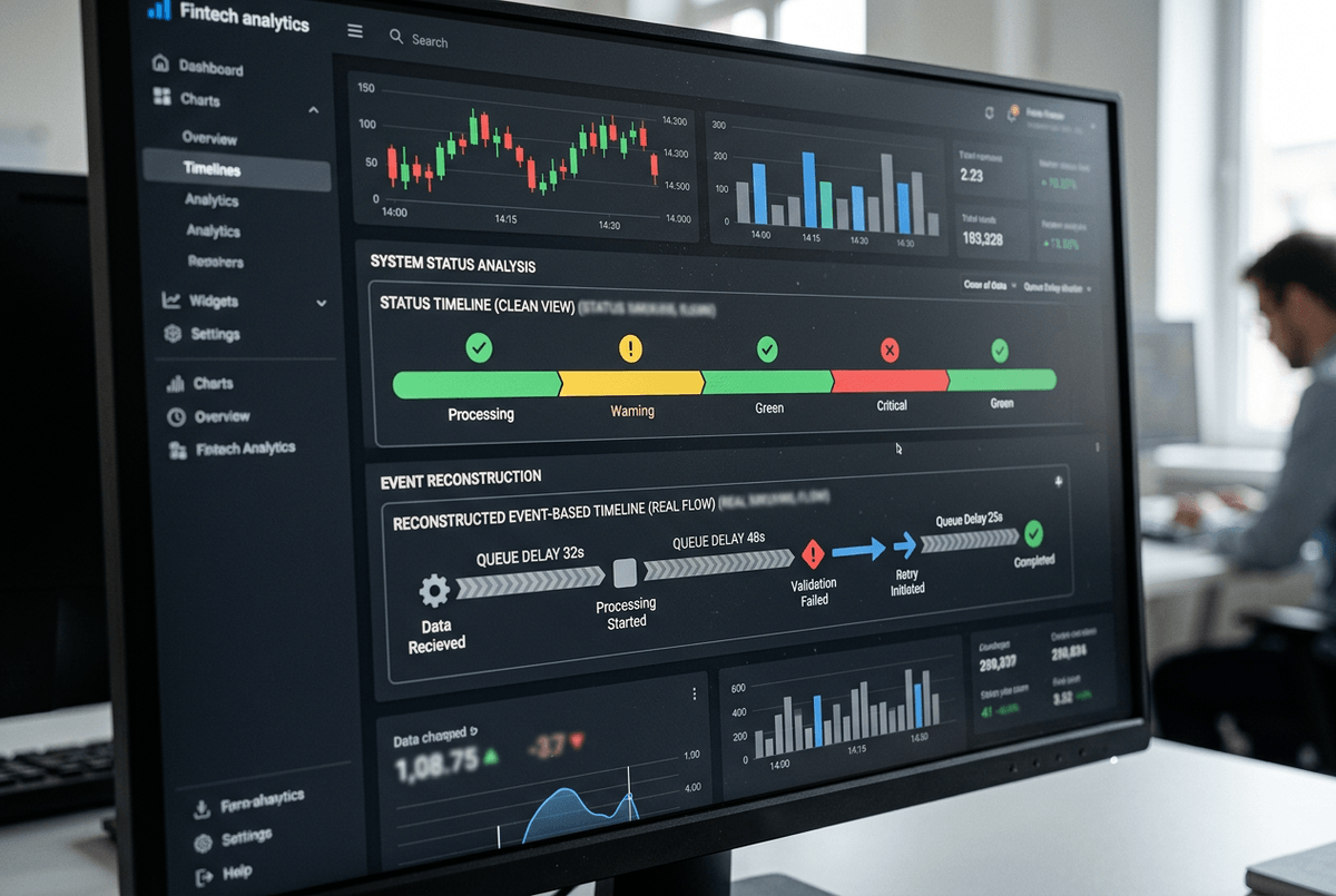 You can’t fix what you can’t reconstruct: choosing the events that tell the truth