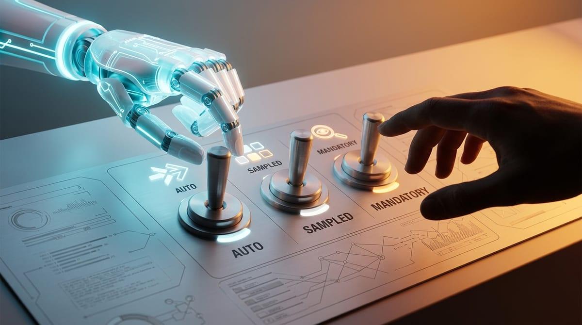 The Trade-Off Between Automation and Human Oversight in AI Systems