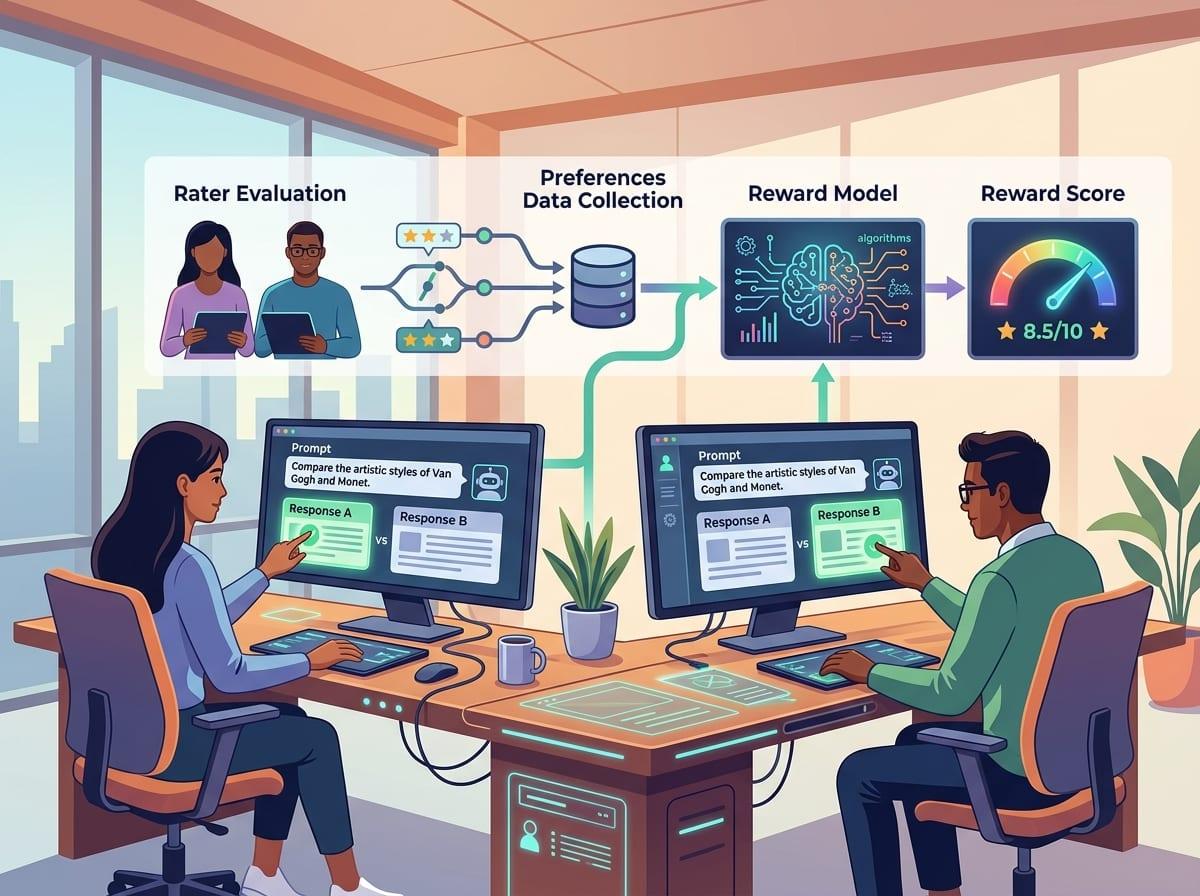 Turning preferences into a reward: the hidden model in the middle
