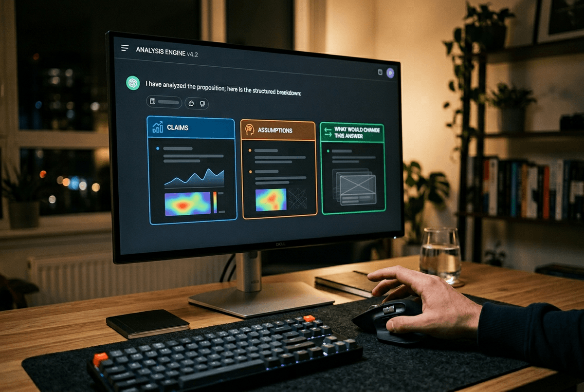 How to make the chatbot show its work without turning your day into research